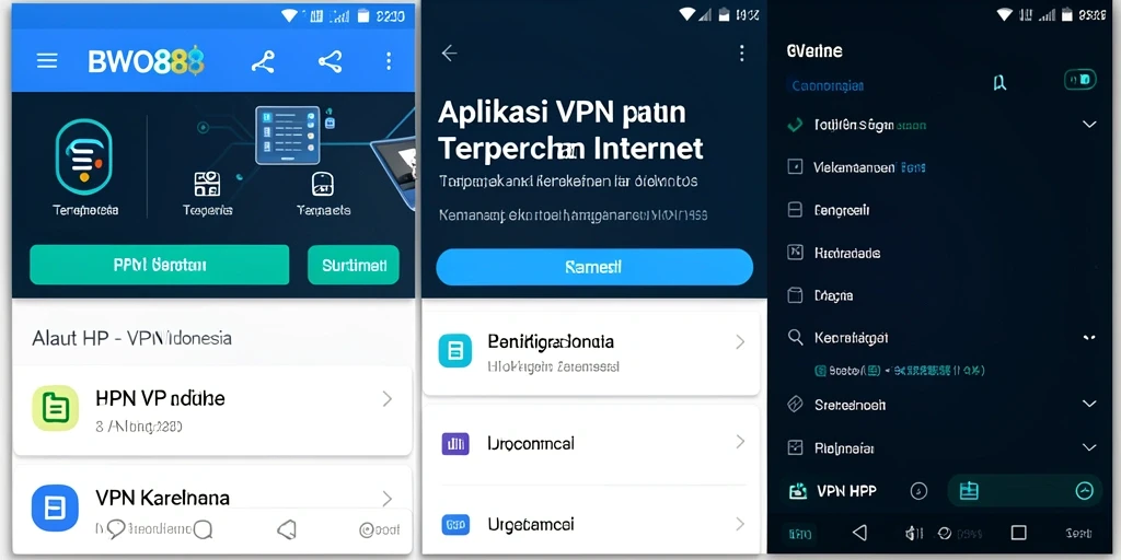Tampilan antarmuka BWO888 yang user-friendly dan fungsional.