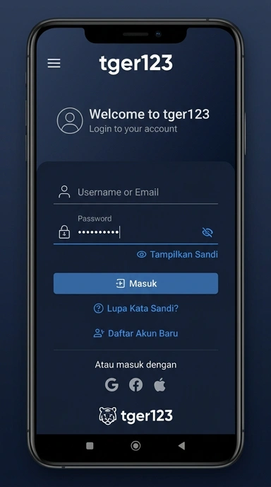 Masuk ke Akun tger123 dengan Mudah